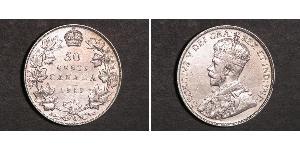 50 Cent Canada Silver George V of the United Kingdom (1865-1936)