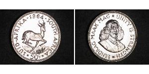50 Cent South Africa (1910 - ) Silver 