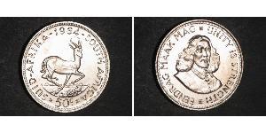 50 Cent South Africa (1910 - ) Silver 