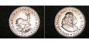 50 Cent South Africa (1910 - ) Silver 