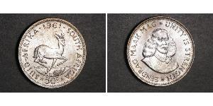 50 Cent South Africa (1910 - ) Silver 