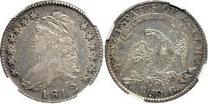 50 Cent USA (1776 - ) Silver 