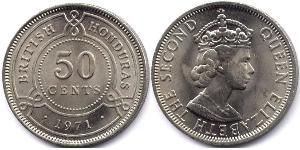 50 Cent Honduras (1821 - )  