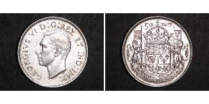 50 Cent 加拿大 銀 乔治六世 (1895-1952)