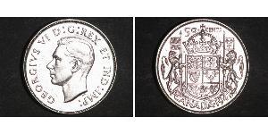 50 Cent 加拿大 銀 乔治六世 (1895-1952)