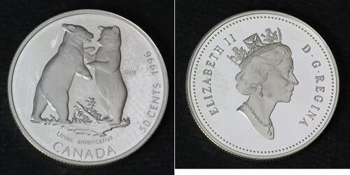 50 Cent 加拿大 銀 