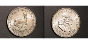 50 Cent 南非 (1910 - ) 銀 