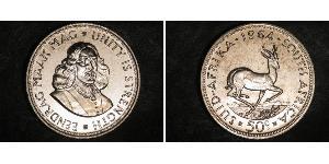 50 Cent 南非 (1910 - ) 銀 