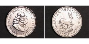 50 Cent 南非 (1910 - ) 銀 