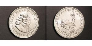 50 Cent 南非 (1910 - ) 銀 