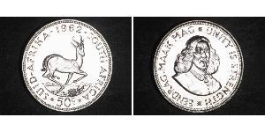 50 Cent 南非 (1910 - ) 銀 