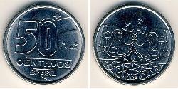 50 Centavo Brasil Acero 