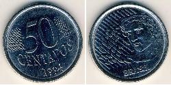 50 Centavo Brésil Acier 
