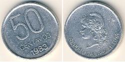 50 Centavo Argentina (1861 - ) Alluminio 