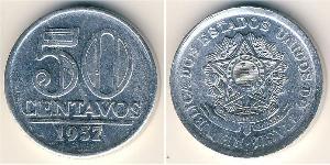 50 Centavo Brazil Aluminium 