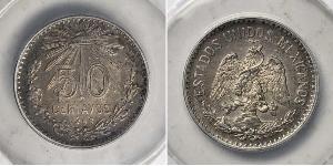 50 Centavo Mexique (1867 - ) Argent 