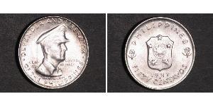 50 Centavo Philippines Argent Douglas MacArthur (1880 - 1964) 