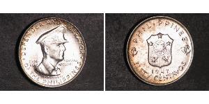 50 Centavo Philippines Argent Douglas MacArthur (1880 - 1964) 