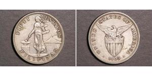 50 Centavo Philippines Argent 