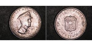 50 Centavo Philippines Argent Douglas MacArthur (1880 - 1964) 