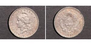 50 Centavo Argentina (1861 - ) Argento 