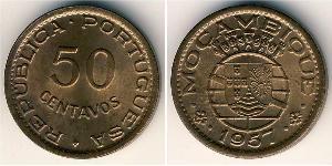50 Centavo Mozambico (1975 - ) Bronzo 