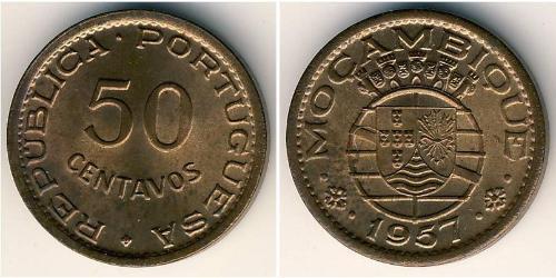 50 Centavo Mozambico (1975 - ) Bronzo 