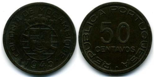 50 Centavo Mozambico (1975 - ) Bronzo 