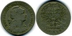 50 Centavo Portugal / Cape Verde (1456 - 1975) Cobre/Zinc 