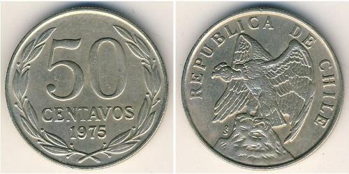 50 Centavo Chile Copper/Nickel 