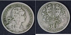 50 Centavo Second Portuguese Republic (1933 - 1974) Copper/Nickel 