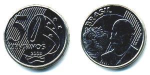 50 Centavo Brasilien Kupfer/Nickel 