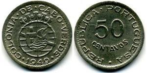 50 Centavo Portugal / Cape Verde (1456 - 1975) Kupfer/Zink/Nickel 