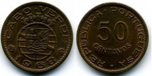 50 Centavo Portugal / Cape Verde (1456 - 1975) Kupfer/Zink/Nickel 