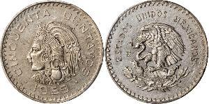 50 Centavo Messico (1867 - ) Nichel 