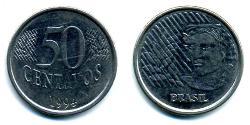 50 Centavo Brasilien Nickel/Stahl 