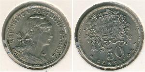 50 Centavo Estado Nuevo (Portugal) (1933 - 1974) Níquel/Cobre 