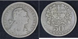 50 Centavo Estado Novo (Portogallo) (1933 - 1974) Rame/Nichel 