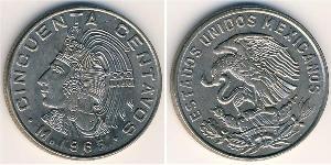 50 Centavo Messico (1867 - ) Rame/Nichel 