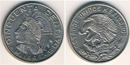 50 Centavo Messico (1867 - ) Rame/Nichel 