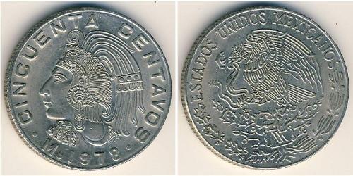 50 Centavo Messico (1867 - ) Rame/Nichel 
