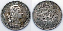 50 Centavo Estado Novo (Portogallo) (1933 - 1974) Rame/Zinco 