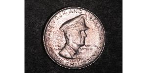 50 Centavo Philippinen Silber Douglas MacArthur (1880 - 1964) 