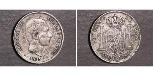 50 Centavo Philippinen Silber 