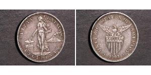 50 Centavo Philippinen Silber 