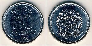50 Centavo Brasilien Stahl 