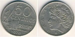 50 Centavo Brasilien Stahl 
