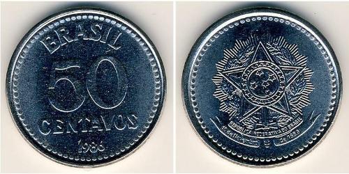 50 Centavo Brasilien Stahl 