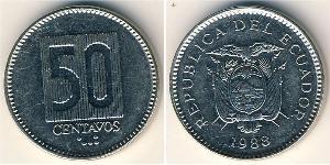 50 Centavo 厄瓜多尔 (1830 - ) Steel/镍 