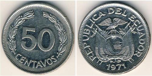 50 Centavo 厄瓜多尔 (1830 - ) Steel/镍 